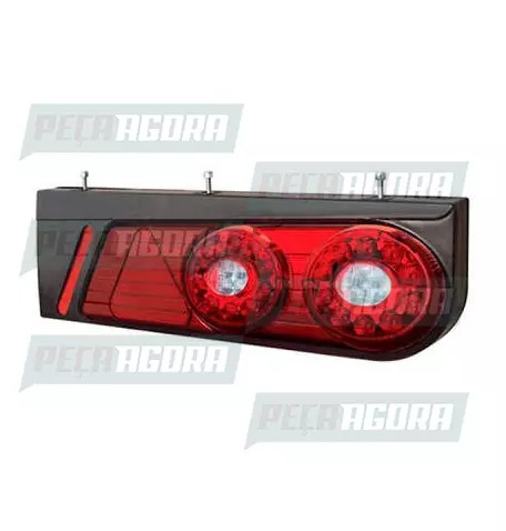 LANTERNA TRASEIRA LED KIT RANDON NOVA 2015 COM 28 LEDS 24V PS ESQUERDO PRADOLUX 