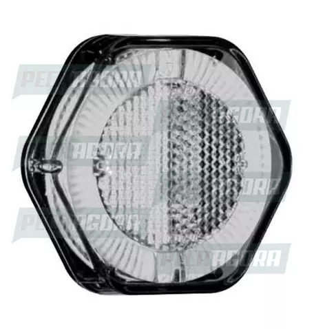 LANTERNA LATERAL CARRETA UNIVERSAL SAIDA FIOS BIVOLT LED CR - 2052CR SINALSUL (4