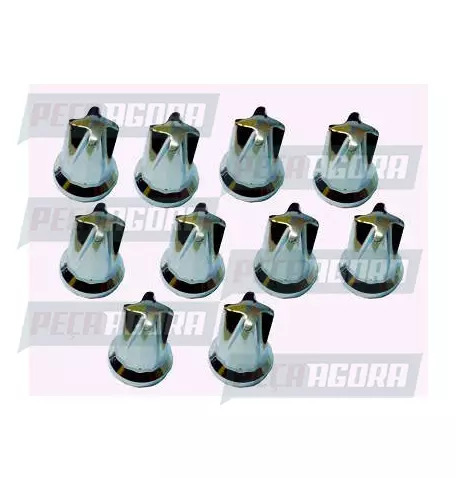 CAPA PORCA RODA UNID.  CROMADA CHILENA HELICE 27 TRACAO EXTRA (456682)