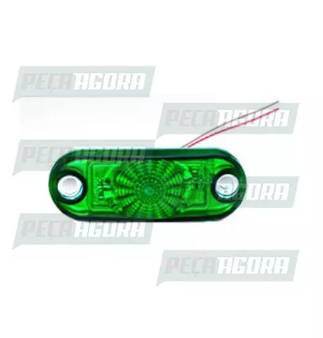 LANTERNA PLACA/DELIMITADORA COM LED E FIOS SEM EVA ACRILICO - VD 2064VD SINALSUL