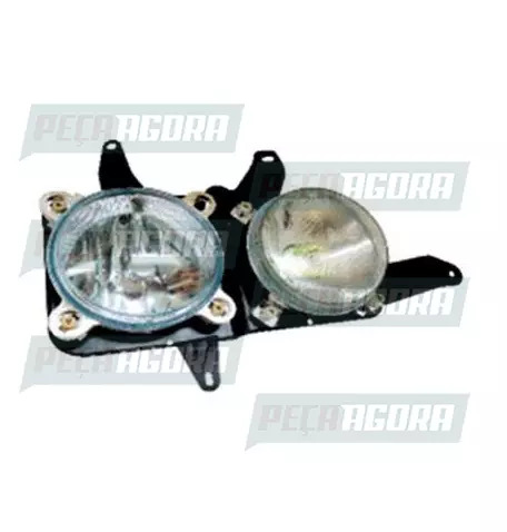 FAROL MERCEDES BENZ ACCELO 2003 DIREITO  FORT LUZ (448496)
