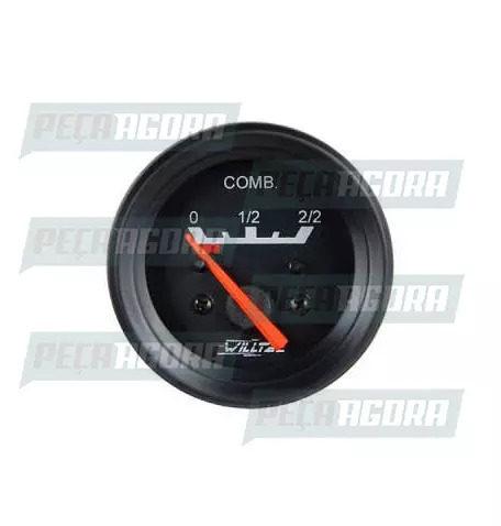RELOGIO FORD INDICADOR COMBUSTIVEL(V-70-C-5)12V 52MM PT (443662)