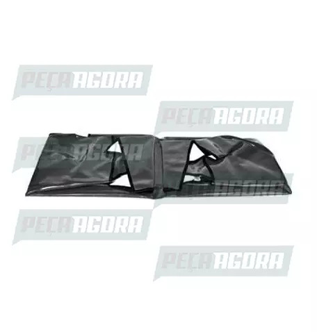 TAPETE VINIL VOLVO FH-16 AUTOMATICO 2015/2016 COM CAPO - PRETO (450697)