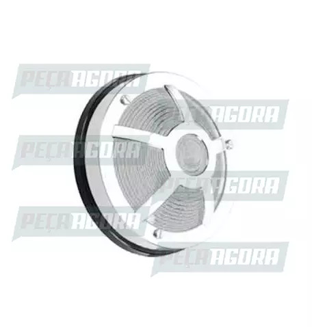 LANTERNA ESTRIBO CROMADA 05 JANELAS - CR 1117/1CR SINALSUL (421252)