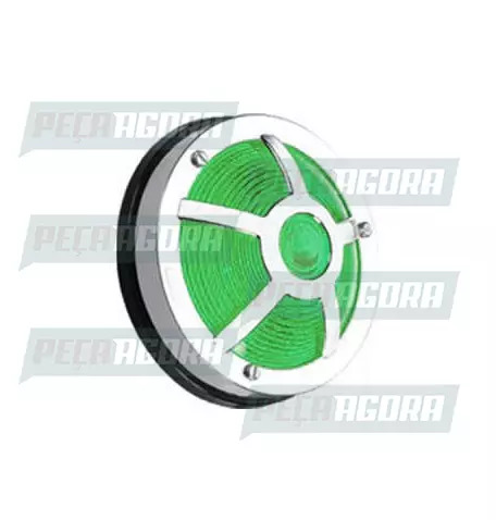 LANTERNA ESTRIBO CROMADA 05 JANELAS - VD 1117/1CR SINALSUL (421250)