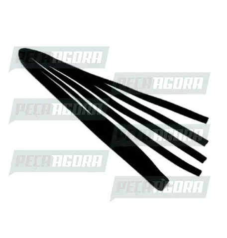 CANALETA VIDRO PARA SCANIA 110/111 COM PESTANA (4 PECAS) (423458)