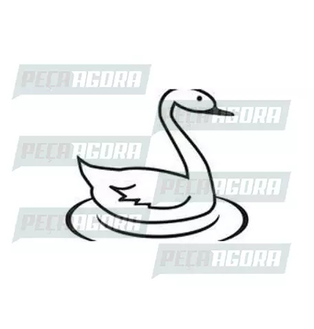 ADESIVO PLOTADO GRANDE PATO BRANCO (421921)
