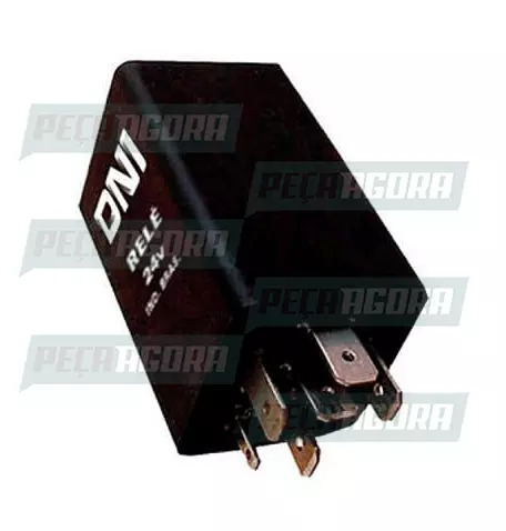 RELE 6 TERMINAIS 24V LIMPADOR/PARA-BRISA VOLVO SEM SUPORTE DNI 0835 (448738)