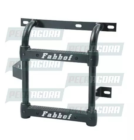 ESTRIBO PLATAFORMA PARA SCANIA R/124 2002/05 CROMADO FIXO PROTETOR CATALISADOR F