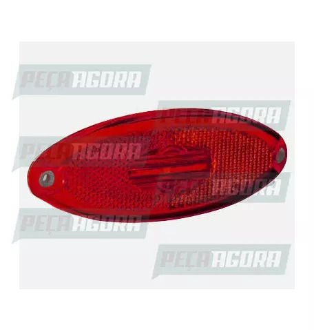 LANTERNA LATERAL ECLIPSE OVAL LED BIVOLT COM FIO VM 2041 SINALSUL (455625)