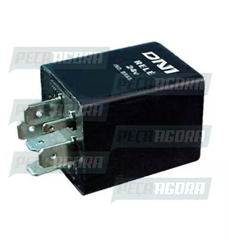 RELE 6 TERMINAIS 24V LIMPADOR/PARA-BRISA VOLKSWAGEN/FORD SEM SUPORTE DNI 0825 (4
