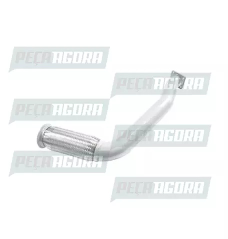 TUBO SAIDA MOTOR COM  FLEXIVEL INOX VOLKSWAGEN 18.310 TITAN (2T0253091A.)