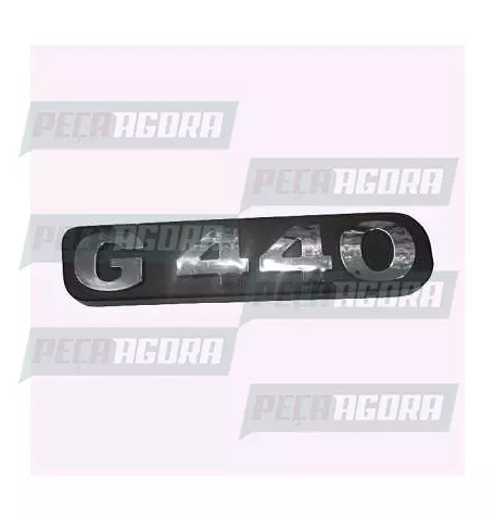 EMBLEMA PLASTICO GRADE CROMADO PARA SCANIA SERIE 5 ''G440'' (448148)