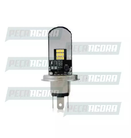 LAMPADA IMPORTADA 18 LEDS H-4 BIVOLT 10W SLIM BRANCO 6500K (457197)