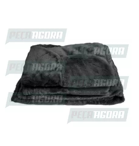 CAPA PELUCIA CHINIL CAMA PARA IVECO STRALIS PRETA (448050)