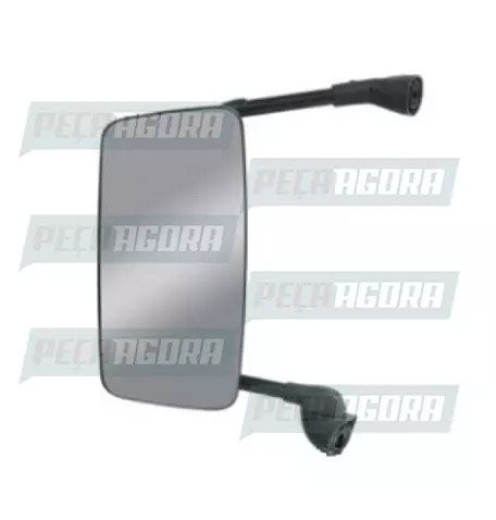 ESPELHO PARA SCANIA S5 ESQUERDO COM BRACO SEM DESEMBACADOR SEM AUXILIAR FABBOF (