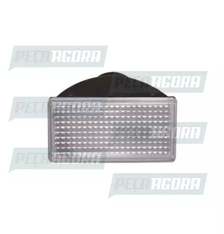 LANTERNA TETO EXTERNO TAPA-SOL VOLVO FH/NH-12 SEM SOQUETE CR PRADOLUX PL0706 (42