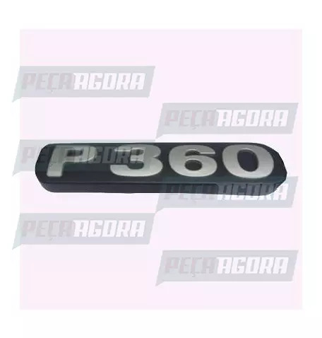 EMBLEMA PLASTICO GRADE CINZA PARA SCANIA SERIE 5 ''P360'' (448133)