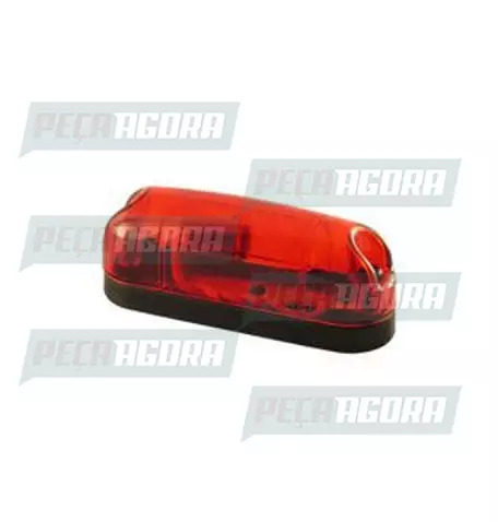 LANTERNA LATERAL PALITINHO ARREDONDADA LAMPADA 69-VM PRADOLUX PL0480 (442881)