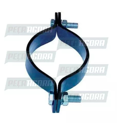 ABRACADEIRA TUBO ESCAPAMENTO UNIVERSAL 4 1/2'' COM PAF (446844)