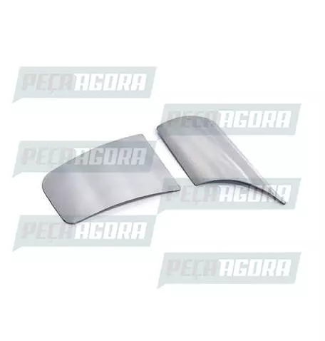 PAR APLIQUE DOBRADICA PORTA INOX PARA SCANIA SERE 5 JETTA (449924)