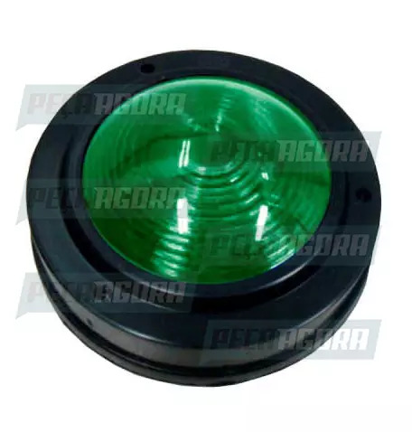 LANTERNA LATERAL CARRETA SOQUETE EXTERNO PRETA - VD 1117/2SE SINALSUL (422132)