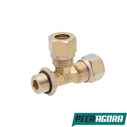 TEE EMENDA TUBO NYLON MB MERCEDES BENZ DIVERSAS (L42646)