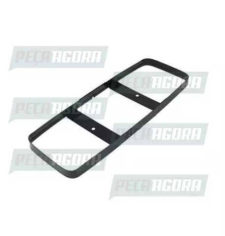 PROTETOR LENTE TRASEIRA PADRAO MERCEDES BENZ 1513 METAL PRETA (423572)