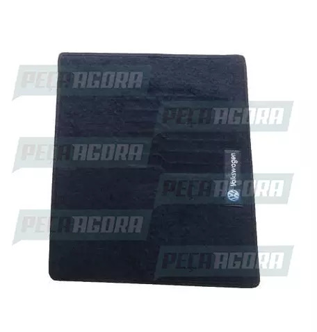 TAPETE CARPETE S/LOGO VW 50X60 CARONA PRETO PREMIUM (458907)