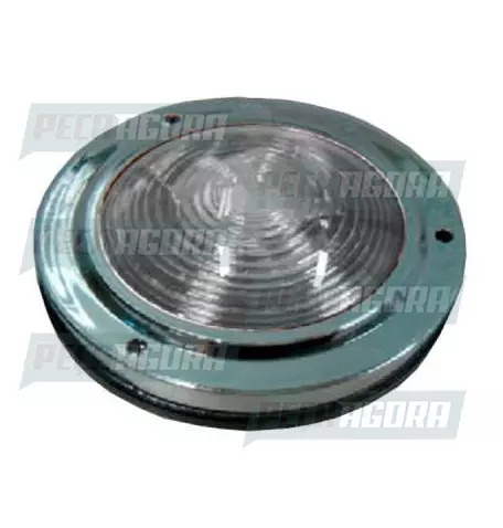 LANTERNA LATERAL CARRETA SOQUETE EXTERNO CROMADA - CR SINALSUL 1117 (422124)