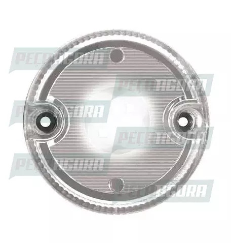 LANTERNA TRASEIRA 04 LEDS RE 24V UNIVERSAL 75MM CRISTAL - PRADOLUX PL0800 (45806