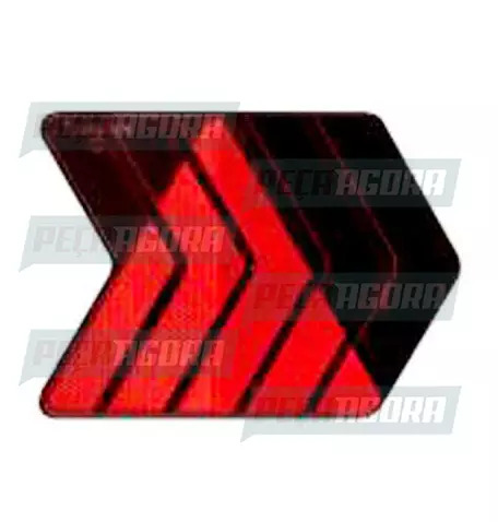 LANTERNA OLHO DE GATO TRIANGULO VERM.ESQUERDO  400 SINALSUL (442233)
