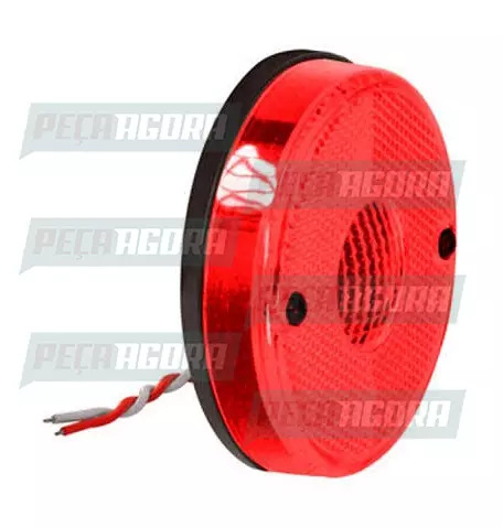 LANTERNA LATERAL RANDON 2000 LED SOQUETE INTERNO BASE RETA VM.PRADOLUX PL0526 (4