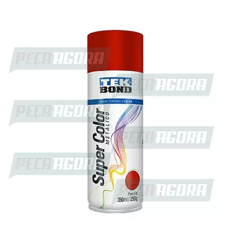 TINTA AEROSSOL VERMELHO METALICO 350 ML/250G (458736)
