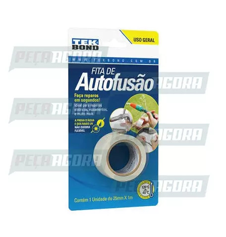 FITA DE AUTOFUSAO 25MMX1M BLISTER (458734)