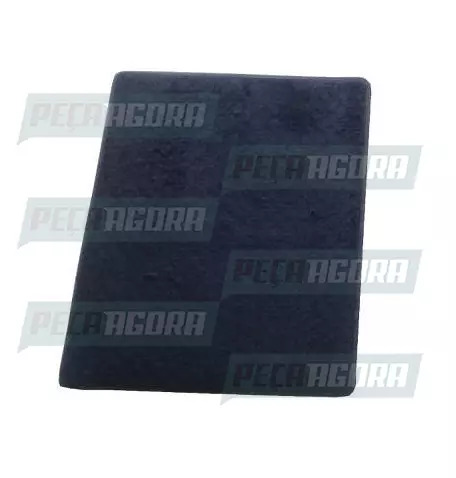 TAPETE TEXTURIZADO S/LOGO SC 50X60 CARONA PRETO PREMIUM (458924)