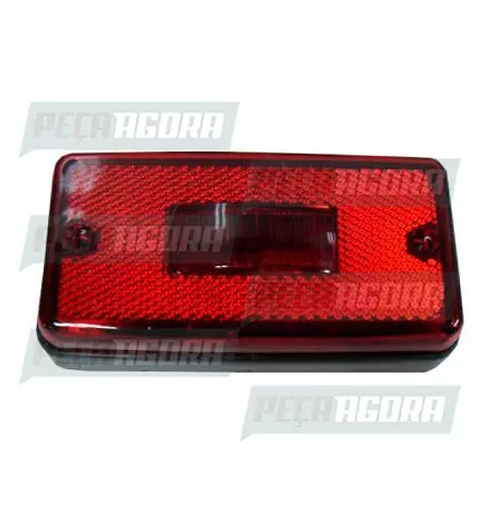 LANTERNA LATERAL FACCHINI RETANGULAR SOQUETE INTERNO - VM 1139PS SINALSUL (42135