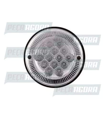 LANTERNA TRASEIRA FACCHINI COM 14 LEDS 1 POLO CR.PRADOLUX PL0582 (441940)