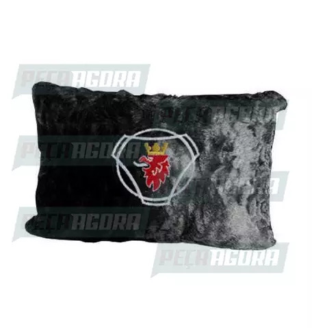 ALMOFADA PELUCIA CHINIL 45X45/50X40/50X50 C/LOGO SC PT (447766)