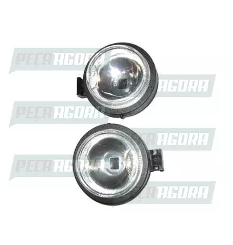 PAR FAROL MINI REDONDO BRANCO FORT LUZ (420663)