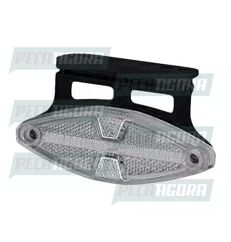 LANTERNA LATERAL UNIVERSAL COM SUPORTE COM FIO LED BIVOLT - 2056 4 CR SINALSUL (