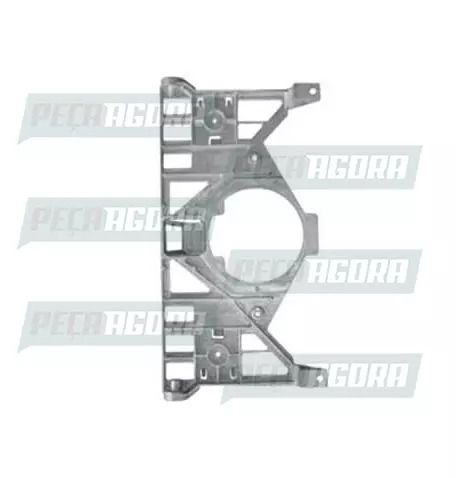 GRELHA ALUMINIO ESPELHO PARA SCANIA SERIE 4 DIREITO (1396530)