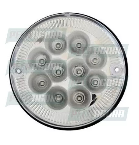 LANTERNA TRASEIRA FACCHINI COM 10 LEDS 24V 1 POLO CR. PRADOLUX PL0762 (451386)