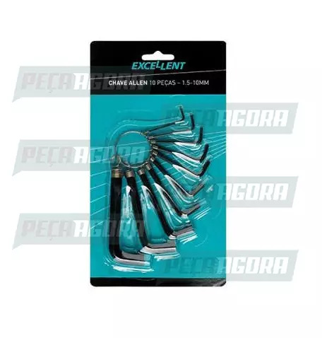 CHAVE ALLEN JOGO 8PCS (1,5-6MM) (440238)