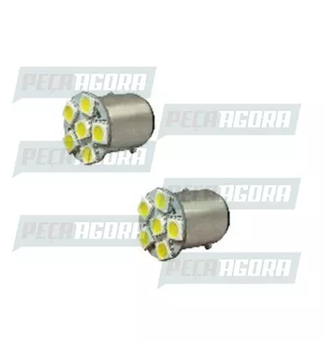 PAR LAMPADA IMPORTADA LED 67 24V 06 LEDS BRANCO 5050 (458459)