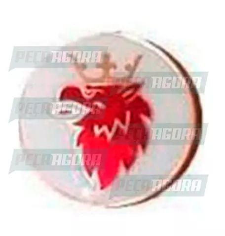 EMBLEMA RESINADO ESPECIAL CAPO LOGOTIPO PARA SCANIA 110/111  ANTIGO (422072)