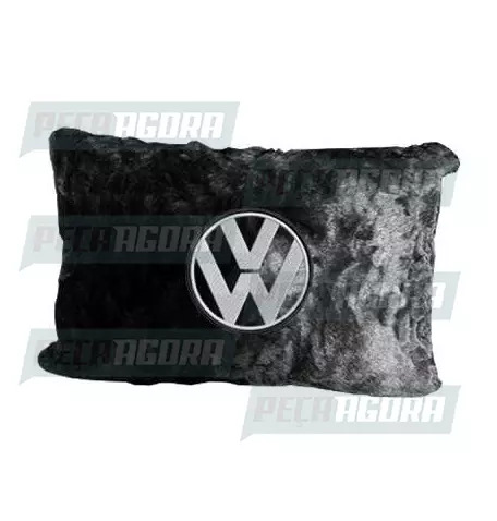 ALMOFADA CHINIL CURLY 45X45/50X40/50X50 C/LOGO VW CZ (447852)