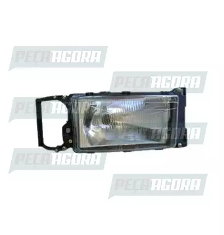 FAROL PARA SCANIA SERIE 4 DIREITO COM MOLDURA SEM LANTERNA SETA FORT LUZ (444102