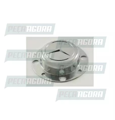 SOBRE TAMPA DO CUBO MERCEDES BENZ DIANTEIRA CROMADA (456781)
