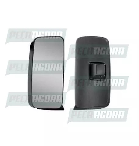 ESPELHO MB AXOR/ATEGO 2007 DIREITO SEM BRACO COM DESEMBACADOR SEM AUX FABBOF (00